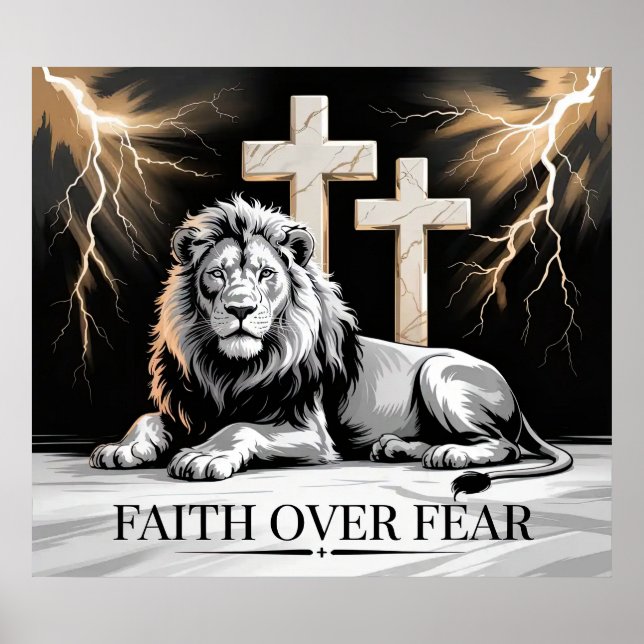 Faith Over Fear Poster (Framsidan)