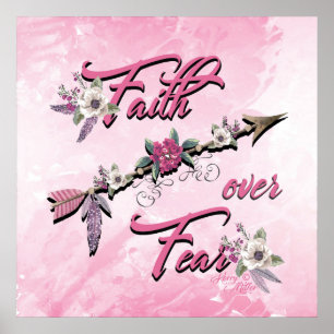 Faith over Fear Poster