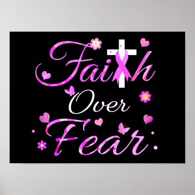 Faith over Fear Poster (Framsidan)