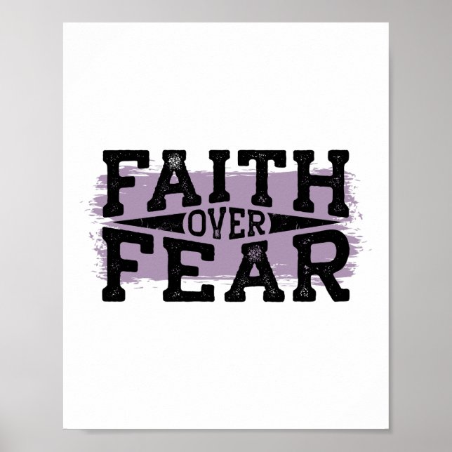 Faith over Fear Poster (Framsidan)