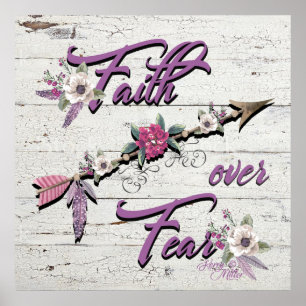 Faith over Fear Poster
