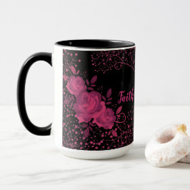 Faith over Fear, Rosa ros Mugg