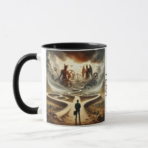 Faith over Fear - Surreal Landscape Coffee Mugg