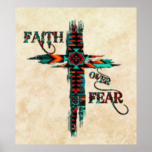 Faith over Fear, sydvästra Kor Poster