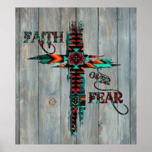 Faith over Fear, sydvästra Kor Poster