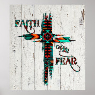 Faith over Fear, sydvästra Kor Poster