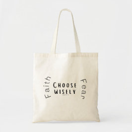 Faith over Fear Tote bags Tygkasse