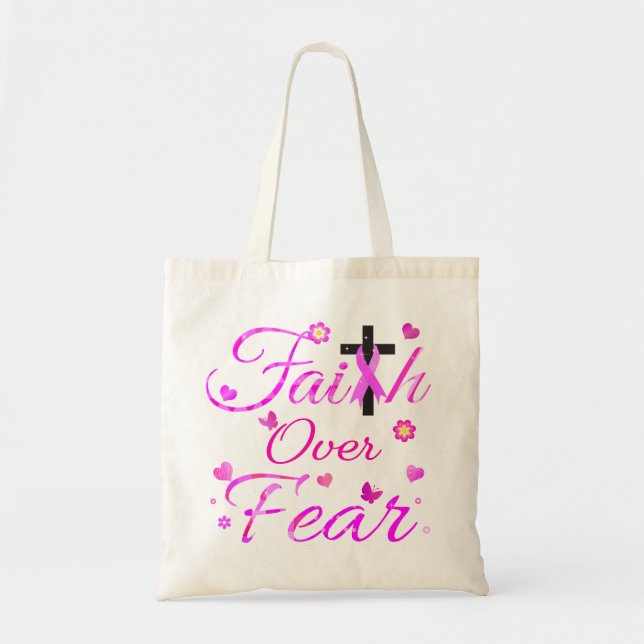 Faith over Fear Tygkasse (Framsidan)