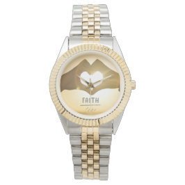 FAITH OVER FEAR WATCH ARMBANDSUR