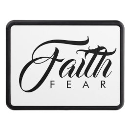Faith over Fear White Dragkroksskydd