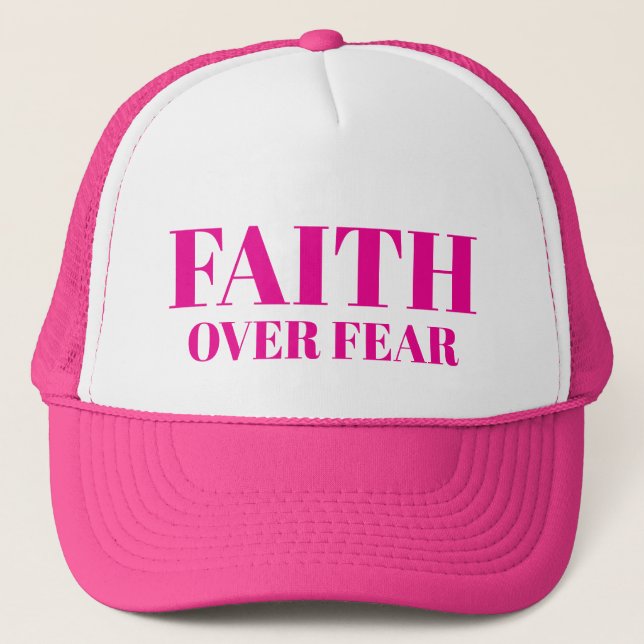 FAITH ÖVER RÄDSLA KEPS (Framsida)