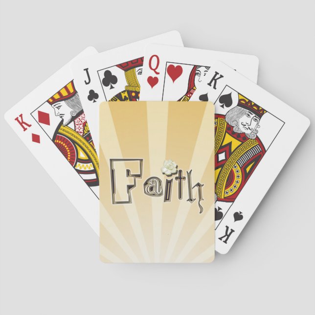 FAITH PLAYING CARDS SPELKORT (Baksidan)