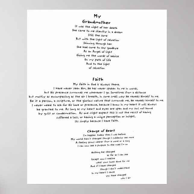 Faith Poster (Framsidan)