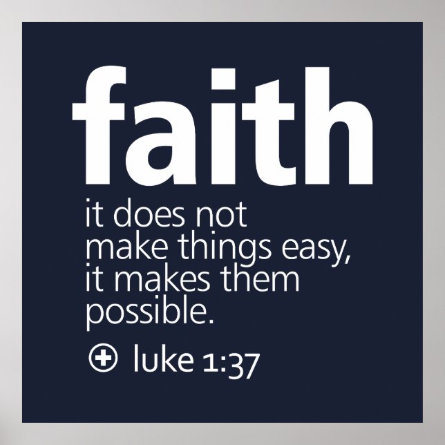 Faith Poster (Framsidan)