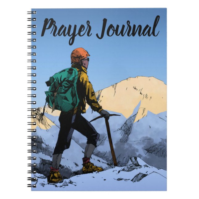 Faith Prayer Journal Anteckningsbok (Framsidan)