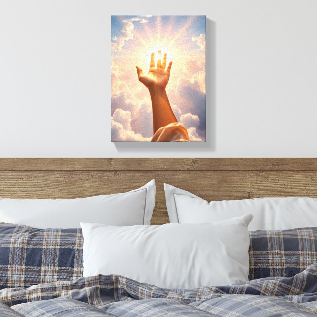 Faith- Premium Wrapped Canvas (glans) (Insitu (sovrum))