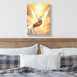 Faith- Premium Wrapped Canvas (glans)