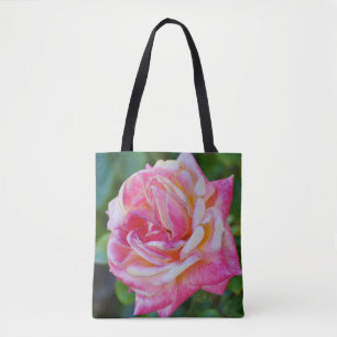 Faith Rejoice Bible Verse Ro Flower Tote Tygkasse