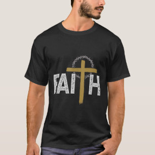 Faith Religiösa Bible Jesus katolik Christian Tan T Shirt