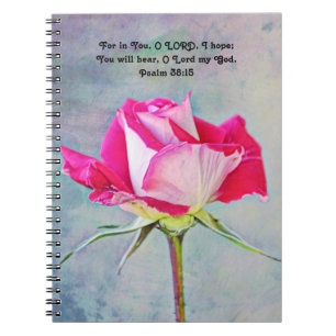 Faith Ro Hope Prayer Journal bärbara dator Anteckningsbok