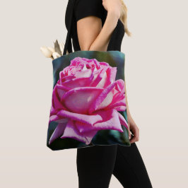 Faith Rosa Blooming Ro Art Tote Tygkasse