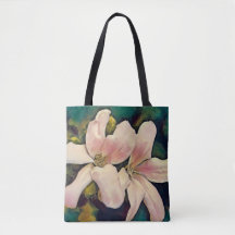 Faith Rosa Tropical Stil Flower Tote