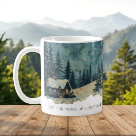 Faith Scripture Colossians 3:15 Cabin Mug Kaffemugg