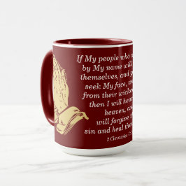 Faith Scripture Mugg anrop till Pray