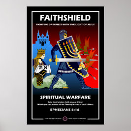 Faith Shield Poster