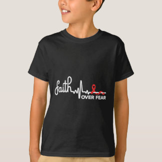 Faith- Sickle Cell Anemia Awareness Supporter Ribb T Shirt