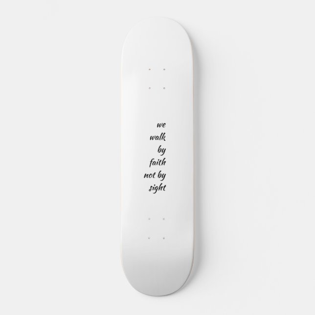 faith skateboard (Framsida)