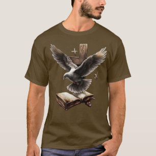 Faith Soars - Dove, Bible & Kor Christian T-Shir T Shirt