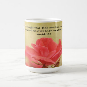 Faith Söt Ro och Bible Verse Mugg
