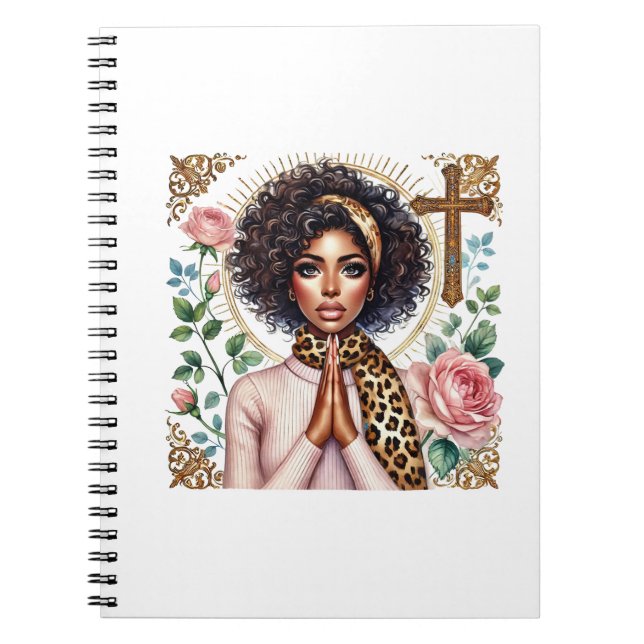 Faith Spiral Notebook Anteckningsbok (Framsidan)