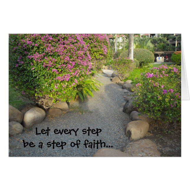 Faith-stadiet Hälsningskort (Framsidan Horizontal)