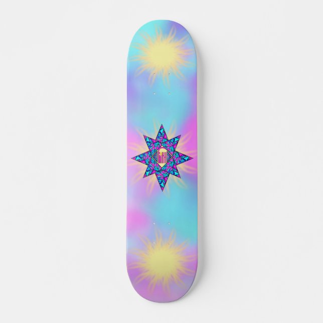 Faith ~ Star Skateboard Deck (Framsida)