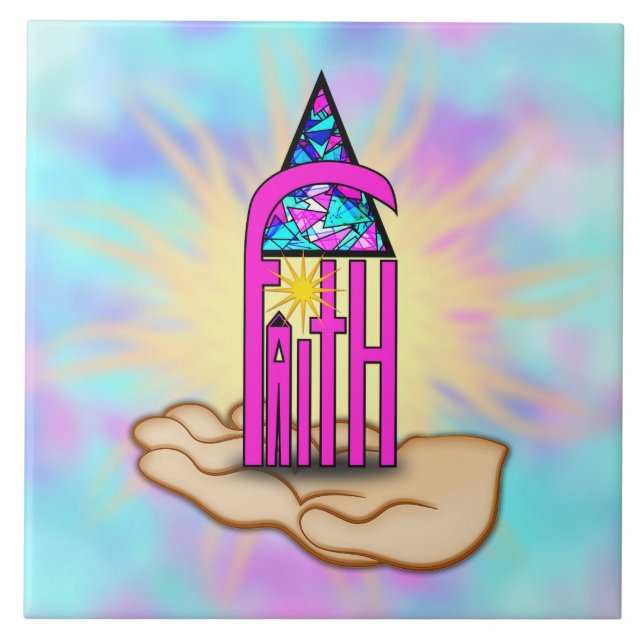 Faith ~ Steeple Kakelplatta (Framsidan)