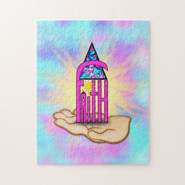 Faith ~ Steeple Pussel (Vertikal)