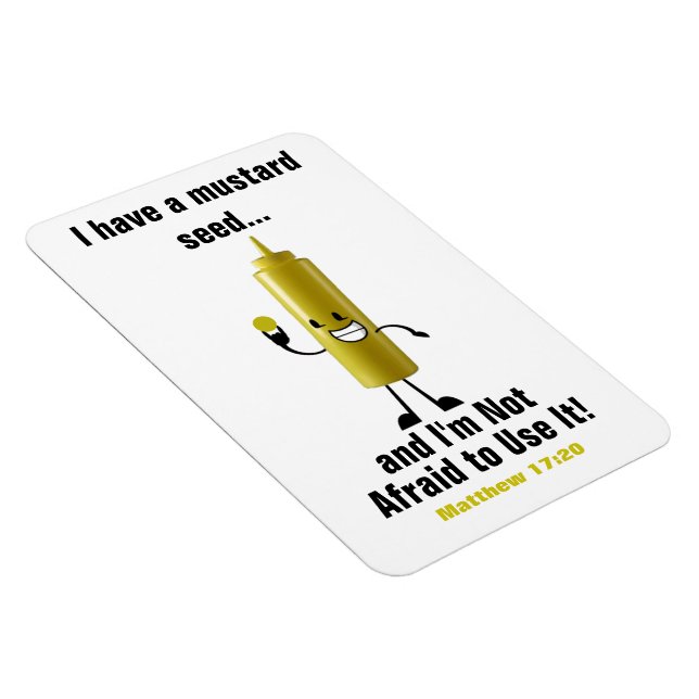 Faith - Storlek: 4 tum x 6 tum Magnet (Högersidan)