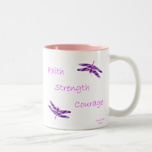 Faith Strength Courage Mugg