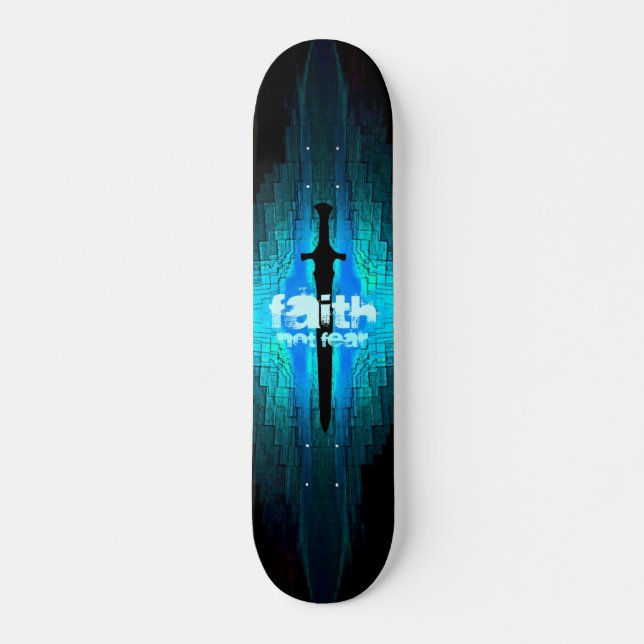 Faith Sword Skateboard Bräda 20,5 Cm (Framsida)