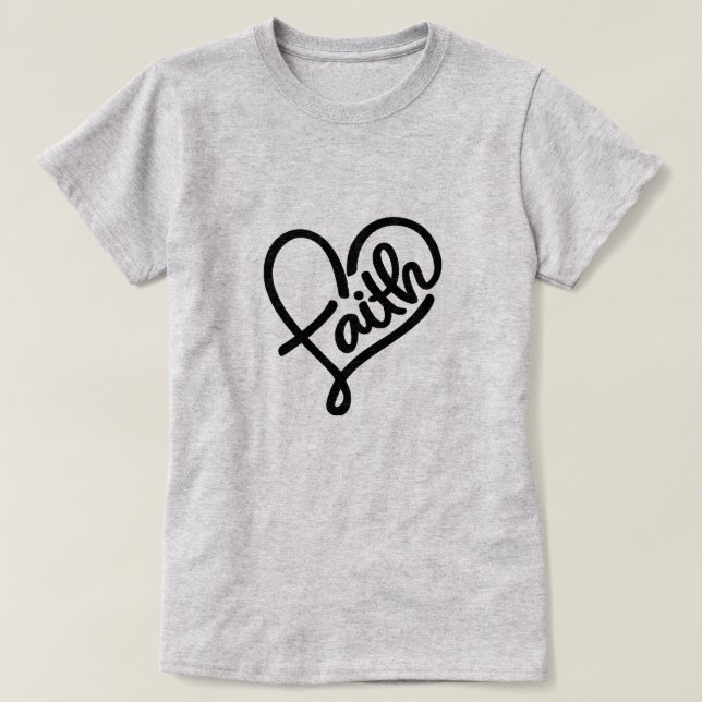 Faith T-Shirt (Design framsida)