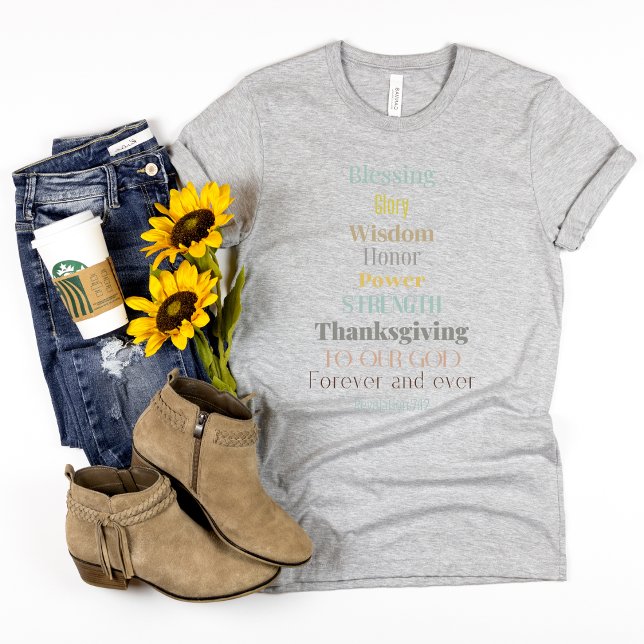 Faith t-shirt för kvinnor - välsignelse av hedersä (Skapare uppladdad)