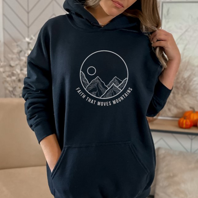 Faith to Moves Mountains Bible Verse Christian H T Shirt (Skapare uppladdad)