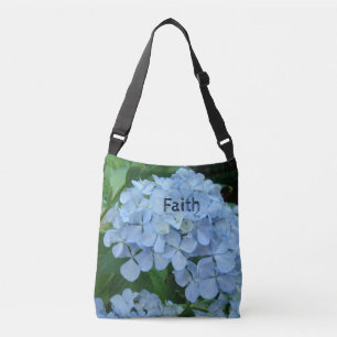 FAITH Totebagge Korspåse Tro Påskpåse Blommor Axelväska