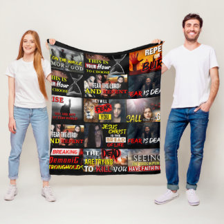 Faith-tråd: Tapestry Collage Ull Fleecefilt