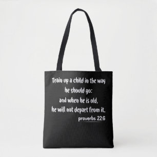 Faith Training Proverbs 22-6 Tygkasse