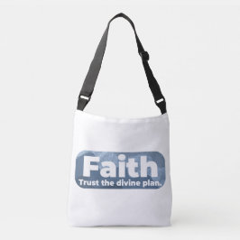 Faith Trust Divine Plan Axelväska