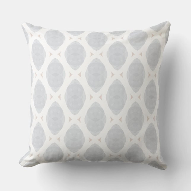 Faith Trust Kärlek Blommigt Geometric Designer Pil Kudde (Framsida)