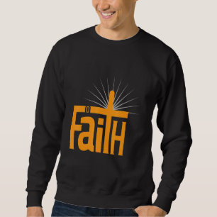 Faith Trust Kor Bible Verse Christian 1 Lång Ärmad Tröja